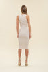 CHIC RIBBED MIDI DRESS